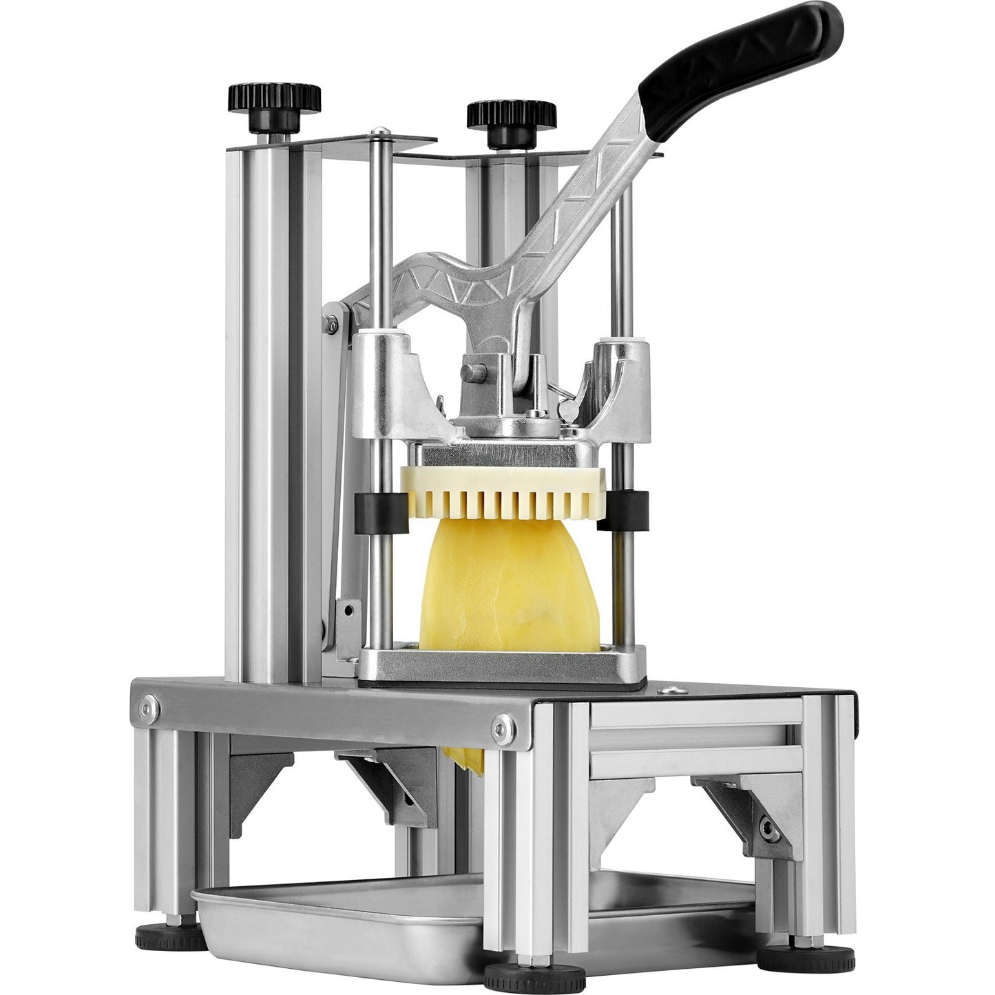Commercial French Fry Cutter with Interchangeable Blades