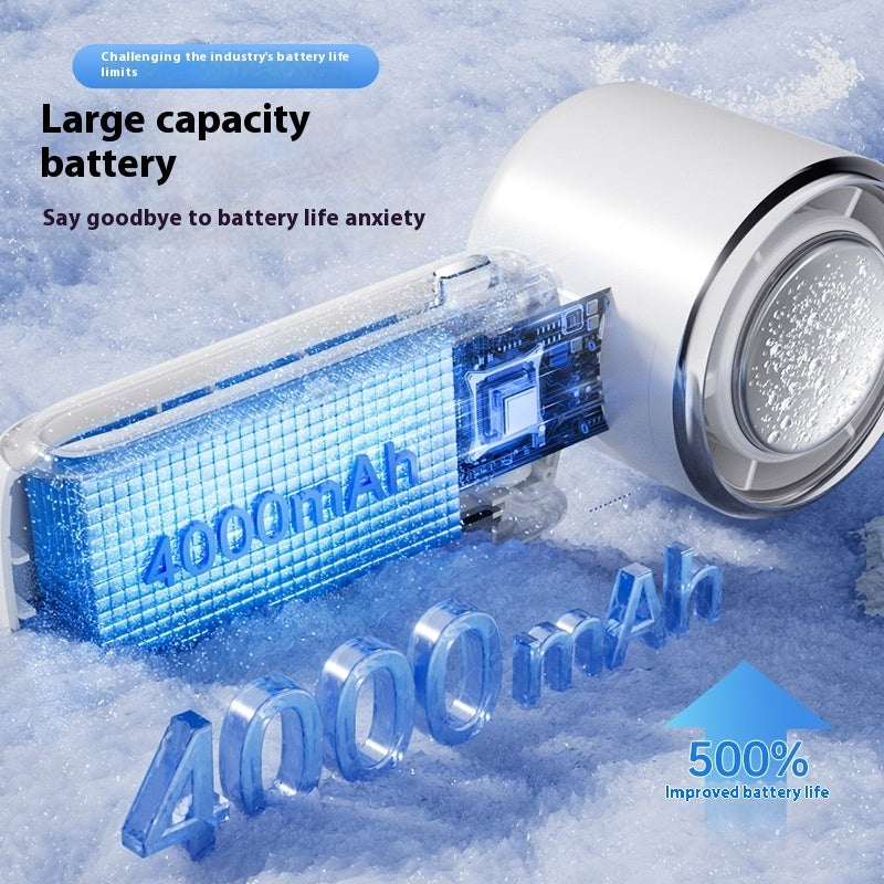 3-in-1 High-Speed Portable Fan with Ice Pack