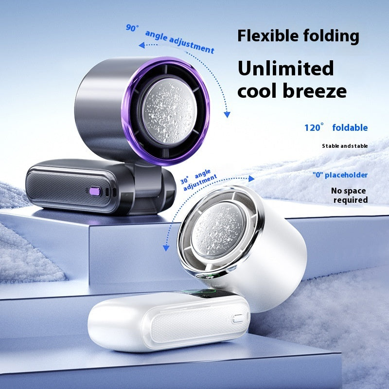 3-in-1 High-Speed Portable Fan with Ice Pack