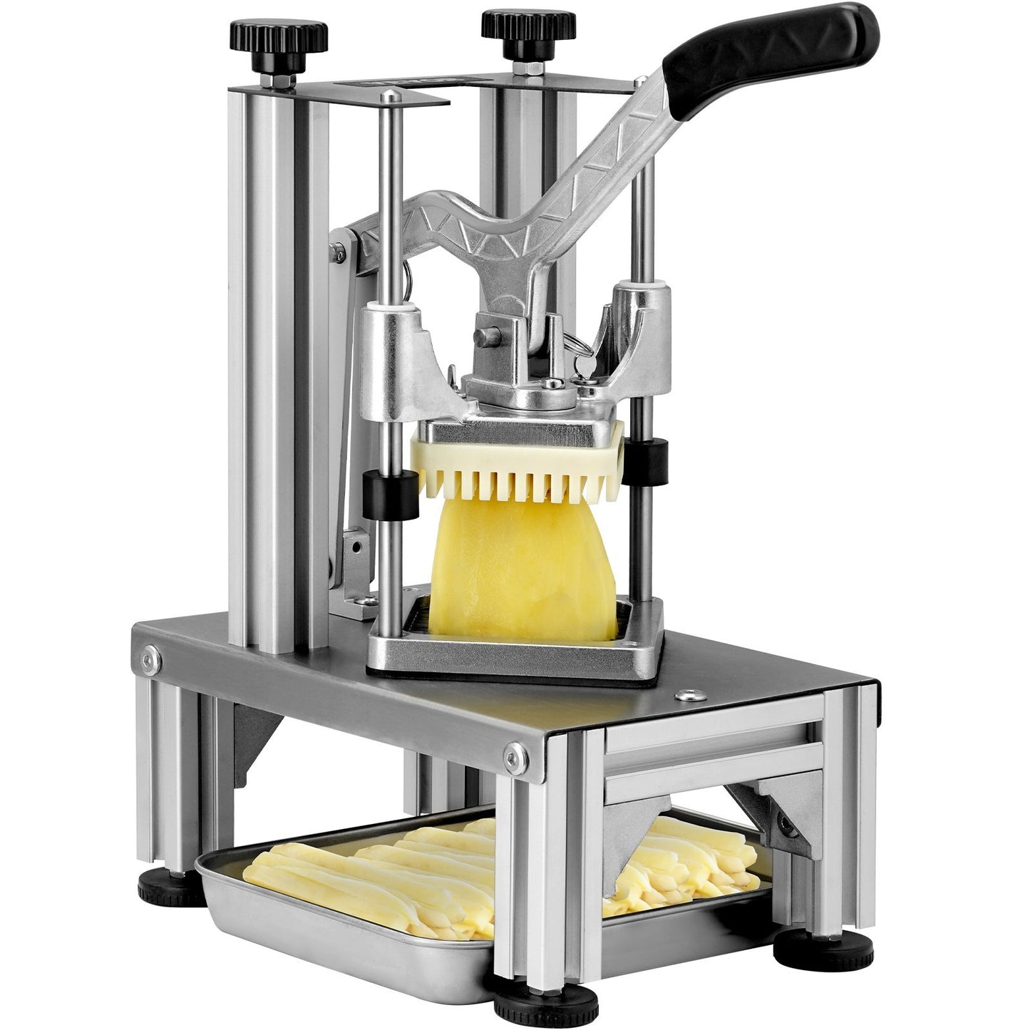 Commercial French Fry Cutter with Interchangeable Blades
