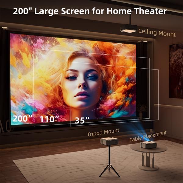 5G Home Theater Projector